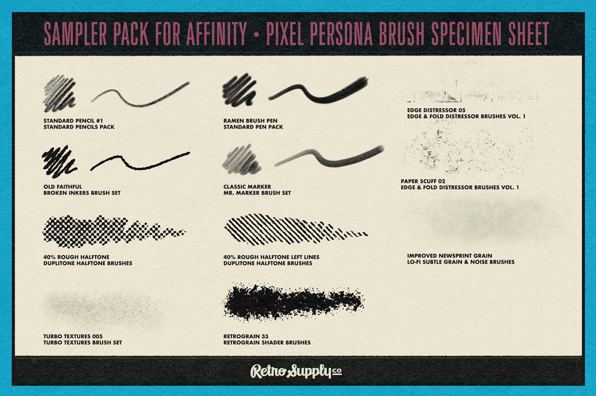 Affinity Designer Brush Sampler Pack