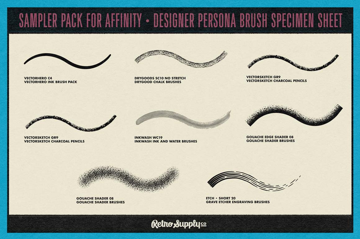 Affinity Designer Brush Sampler Pack