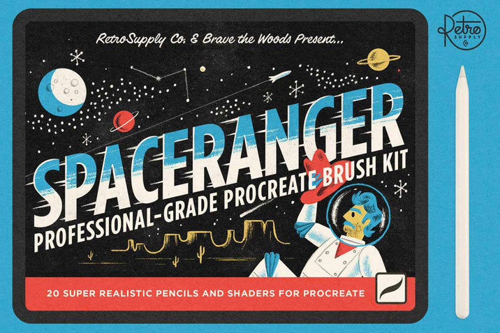 SpaceRanger Brush Pack for Procreate