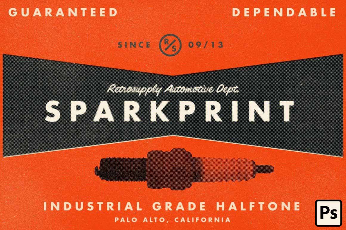 SparkPrint | Your Personal Halftone Factory for Adobe Photoshop
