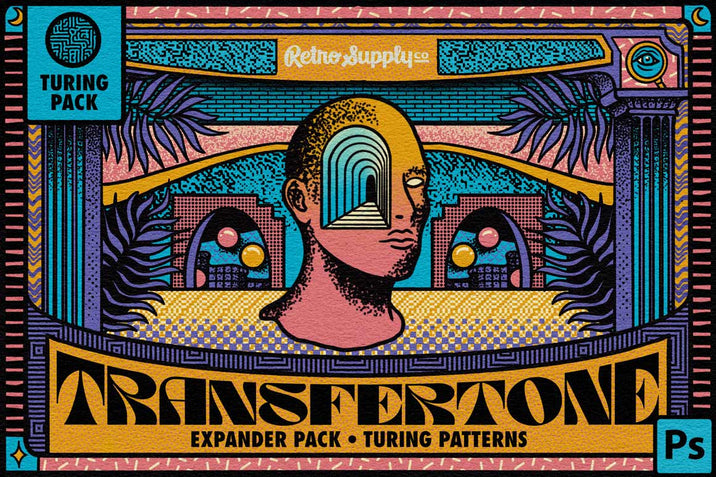 TransferTone | Turing Pattern Brushes Expander Pack for Photoshop