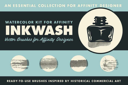 Affinity Designer Brush Sampler Pack Affinity Designer Brushes RetroSupply Co. 