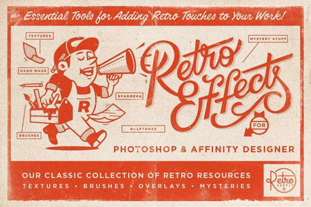 Affinity Designer Brush Sampler Pack Affinity Designer Brushes RetroSupply Co. 