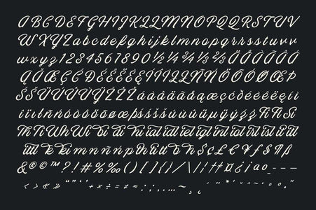 Blackbike Fonts RetroSupply Co. 