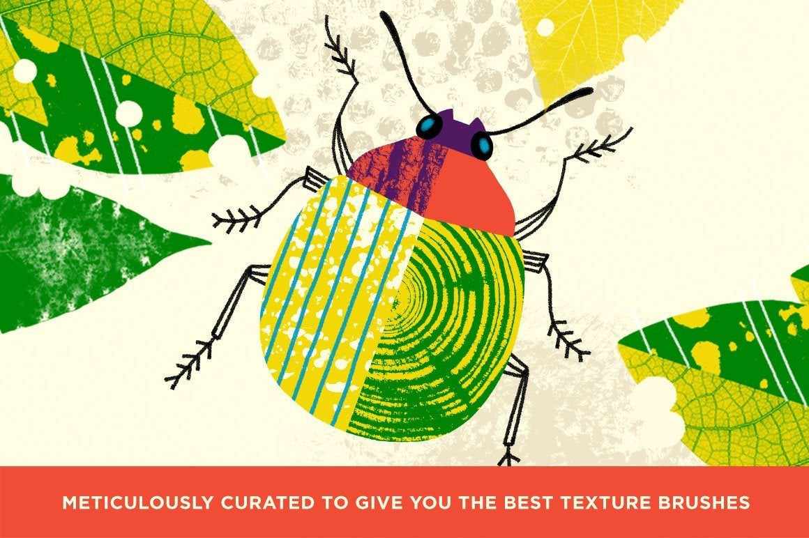 Bug Lab | Nature Texture Brushes for Photoshop Brushes RetroSupply Co. 