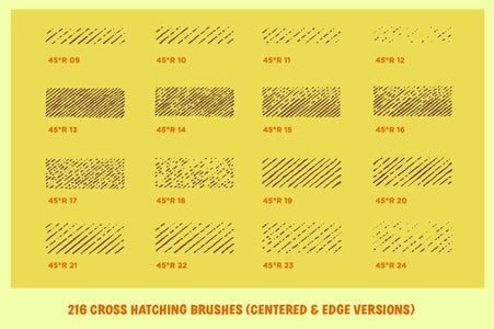 Cross-Country Crosshatchers for Adobe Illustrator Adobe Illustrator RetroSupply Co. 