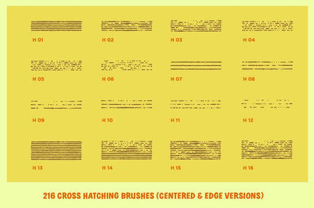 Cross-Country Crosshatchers for Adobe Illustrator Adobe Illustrator RetroSupply Co. 