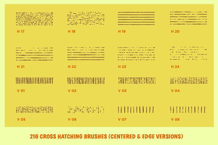 Cross-Country Crosshatchers for Adobe Illustrator Adobe Illustrator RetroSupply Co. 