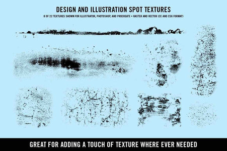 Doggone Design & Illustration Textures by Von Glitschka | for Photoshop RetroSupply Co. 