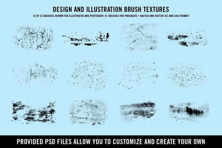 Doggone Design & Illustration Textures by Von Glitschka | for Photoshop RetroSupply Co. 