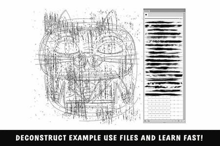 Dragstrip | Illustrator Brush Kit by Von Glitschka Adobe Illustrator RetroSupply Co 