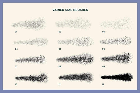 Gouache Shader Brushes for Procreate Brushes RetroSupply Co. 