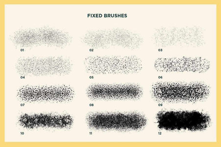 Gouache Shader Brushes for Procreate Brushes RetroSupply Co. 