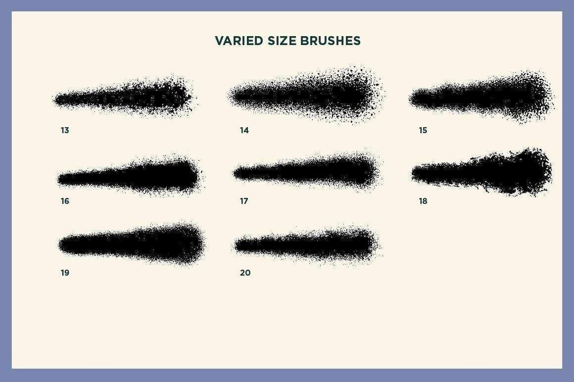 Gouache Shader Brushes for Procreate RetroSupply Co.