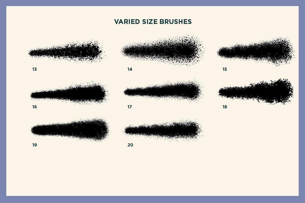 Gouache Shader Brushes for Procreate Brushes RetroSupply Co. 