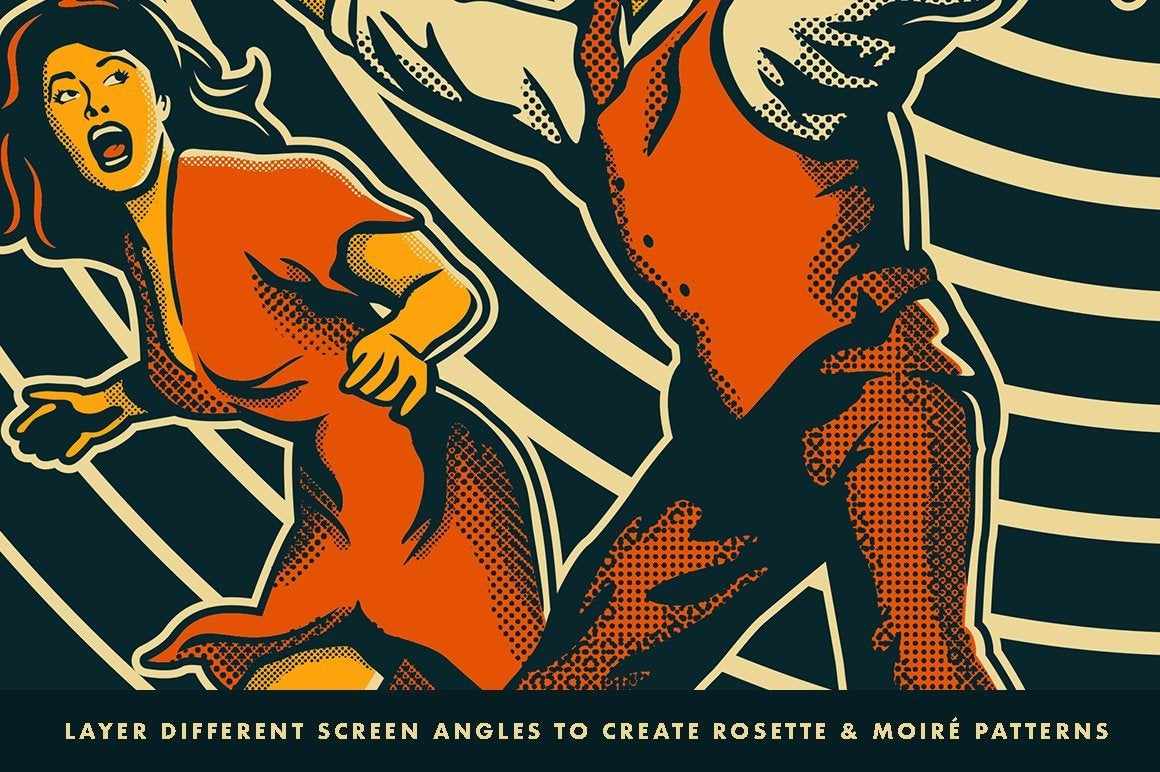 Horrific Halftones for Affinity Affinity Designer Brushes RetroSupply Co. 