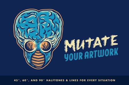 Horrific Halftones for Affinity Affinity Designer Brushes RetroSupply Co. 