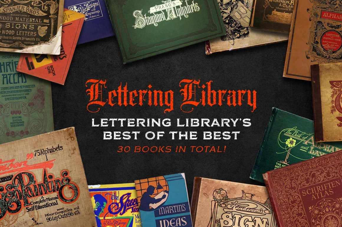 Lettering Library | Best of Bundle Resources RetroSupply Co. 