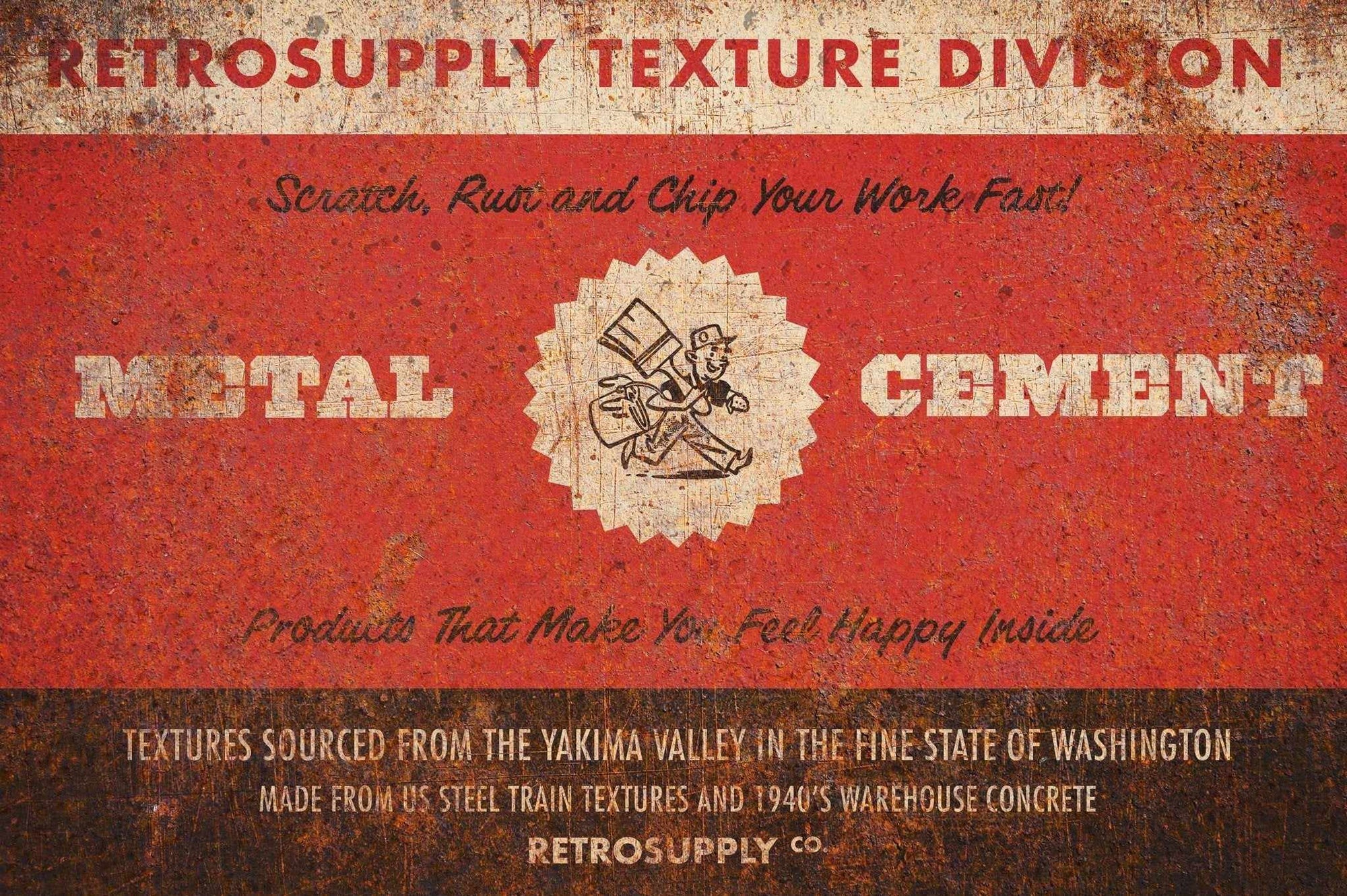 MachineShop | Vintage Tin Emulator Adobe Photoshop RetroSupply Co 