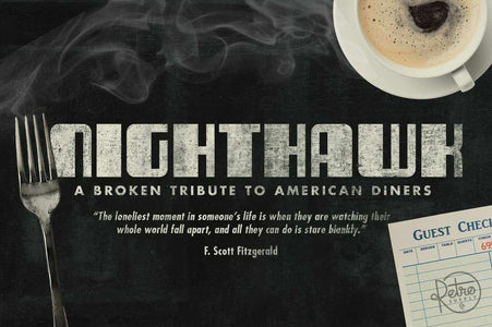 NightHawk Font Fonts RetroSupply Co 