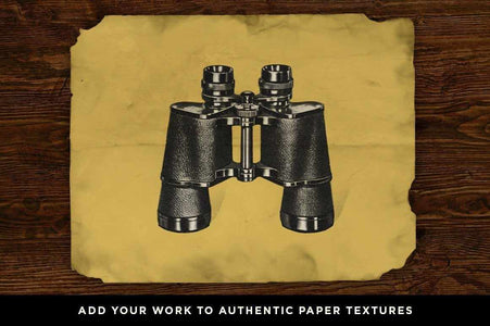 Paper Artifacts | Texture & Ephemera Bundle Textures RetroSupply Co 