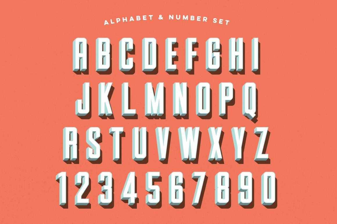 Parts and Labor Font Family Fonts RetroSupply Co 