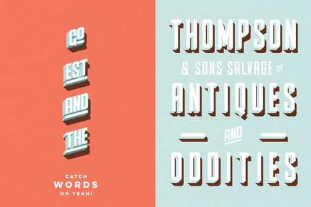 Parts and Labor Font Family Fonts RetroSupply Co 