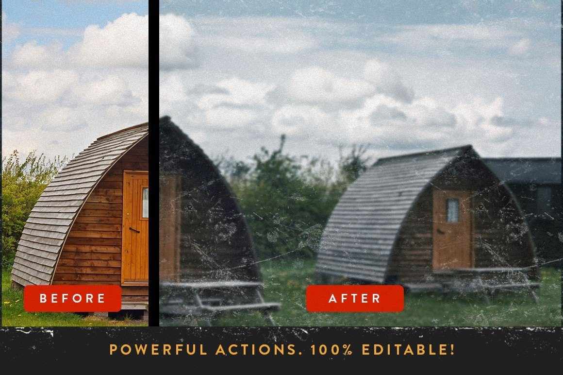 RetroLab - Retro and vintage Photoshop actions - RetroSupply Co.