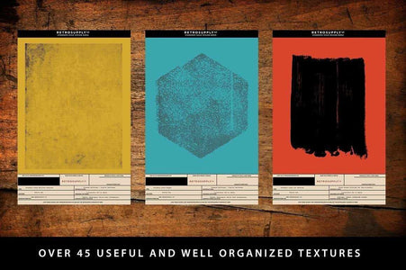 Standard Issue Vector Textures Adobe Illustrator RetroSupply Co 