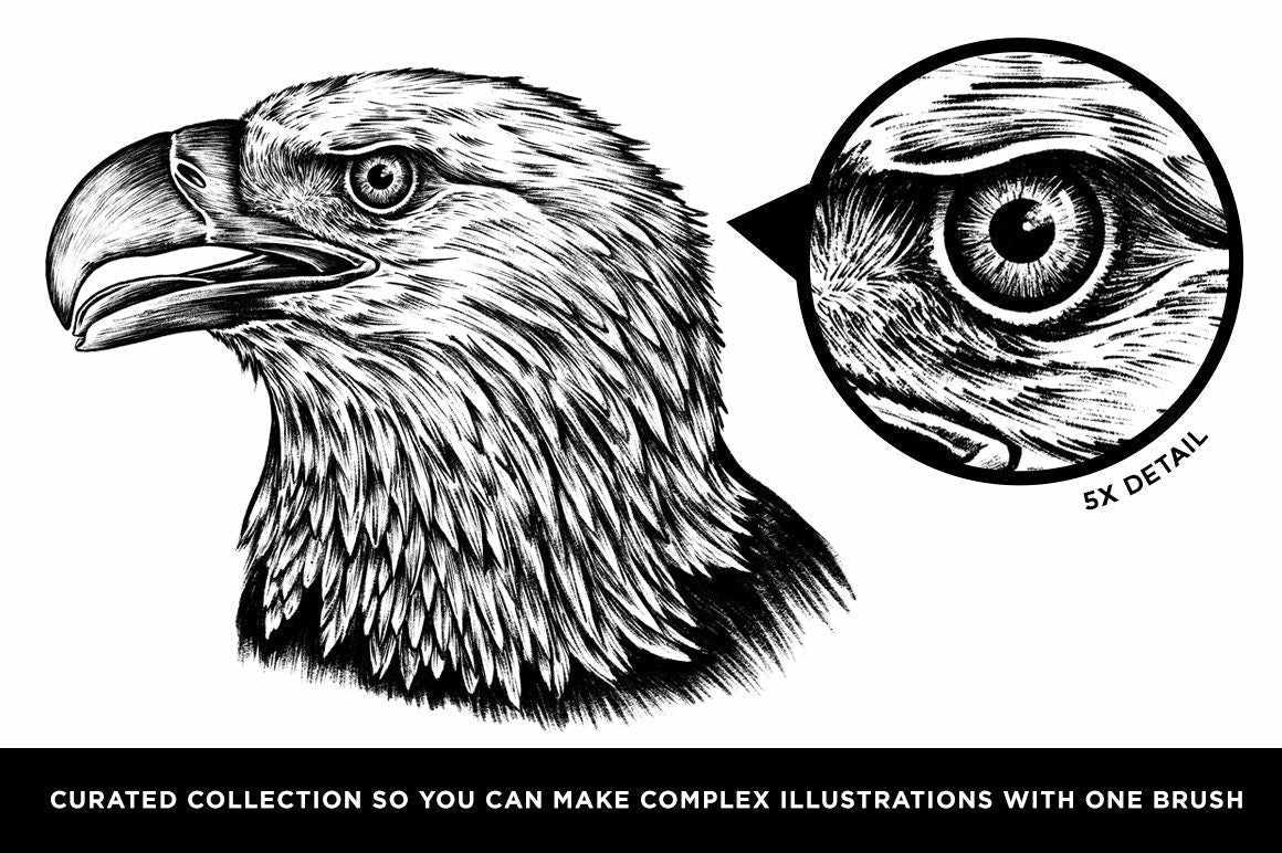 The Classic Procreate Illustration Brush Pack featuring Sam Larson Procreate Brushes RetroSupply Co. 