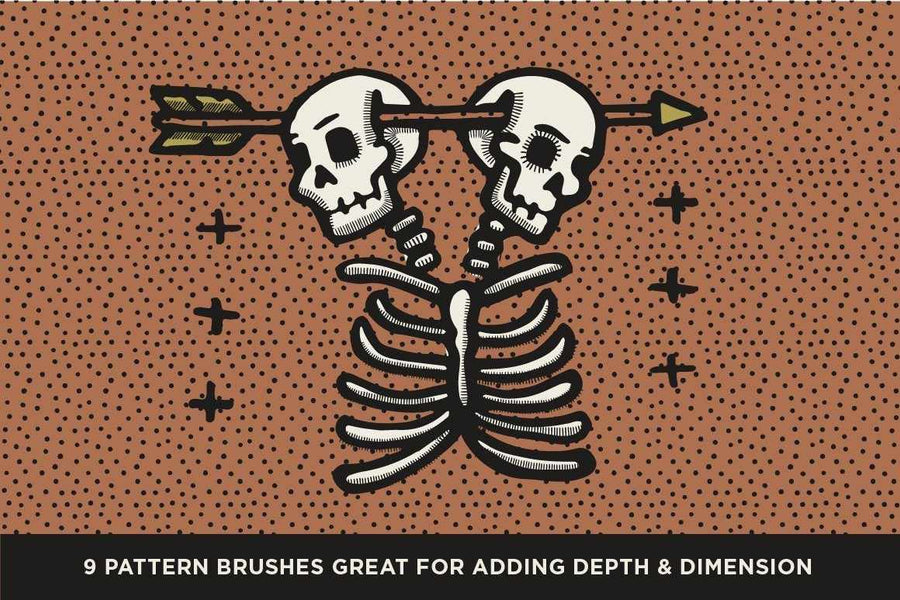 The Dead Pen for Procreate - RetroSupply Co.