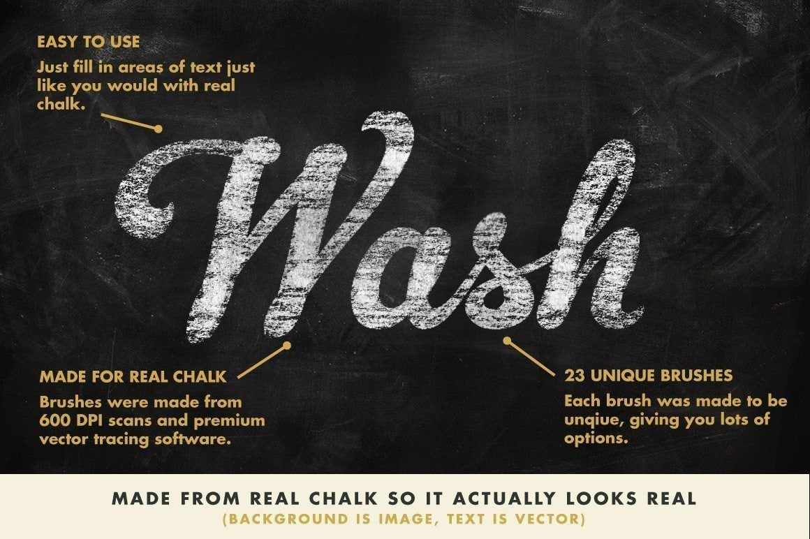 DryGoods Chalk Brushes for Affinity Designer by RetroSupply