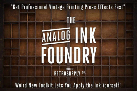 Analog Ink Foundry Ink Roller Brushes for Photoshop by RetroSupply