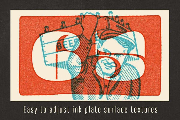 VintagePress for Adobe Photoshop - RetroSupply Co.