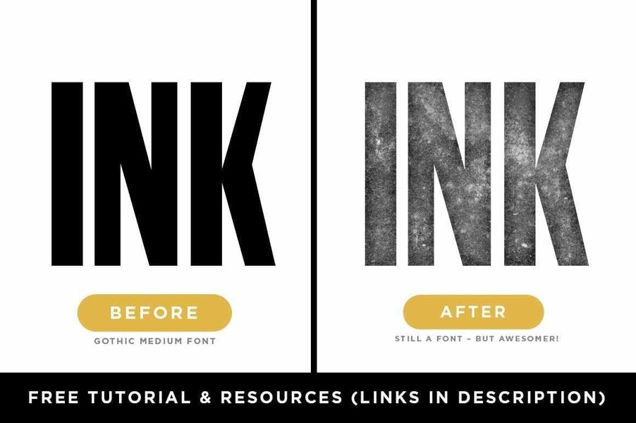 Wood & Ink Photoshop Texture Kit - RetroSupply Co.